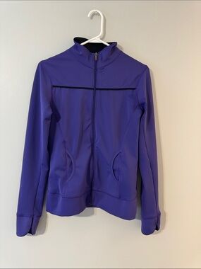 New Balance Purple Full-Zip Jacket